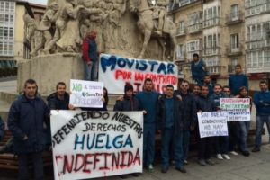 Huelga indefinida técnicos Movistar