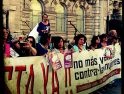Concentración contra la Violencia Machista en Santander