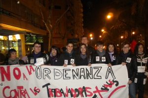 Dones Lliures de CGT-Alacant consigue que se derogue la Ordenanza de Mendicidad y Prostitución