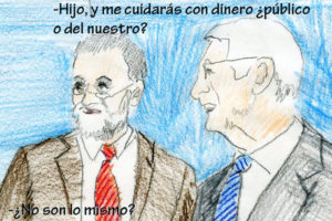 El padre de Rajoy