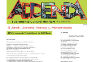 Addenda, suplemento cultural del RyN – Nº 29, octubre 2015
