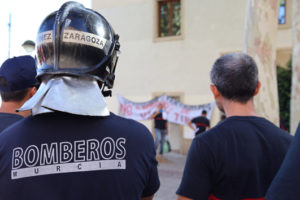 A 48 horas del juicio, la Administración murciana intenta solucionar las deficiencias denunciadas por CGT en el parque de bomberos de Lorca