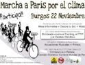 22-N: La «Marcha a París por el clima» llega a Burgos