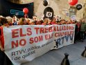 [Fotos] Marcha por la reapertura de RTVV en el segundo aniversario de su cierre
