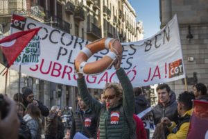 La lucha de los socorristas de la CGT de Barcelona consigue un compromiso del Ayuntamiento de Barcelona de garantizar el trabajo a todas y todos los trabajadores actuales