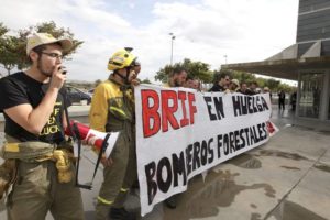 Informe sobre las multas a tres bomberos de la BRIF de Daroca