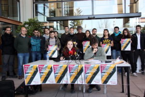 La CGT de Catalunya ante la grave y delirante imputación a 27 personas de la UAB (Universidad Autónoma de Barcelona), entre ellas nuestro Secretario General