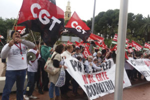 [Fotos] Manifestación contra el ERTE en Mercomotril