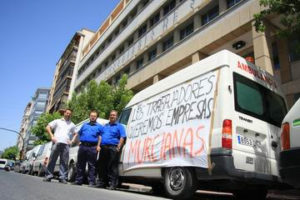 CGT denuncia la situación de precariedad laboral de los conductores de ambulancias en el Área II  (Cartagena, Mazarrón, La Unión etc.)