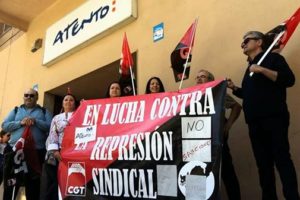 Movilizaciones en Atento contra la persecución sindical: Por la retirada inmediata de la sanción a Fredie