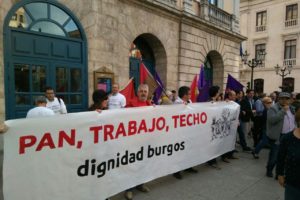 Asamblea de las Marchas de la Dignidad en Burgos