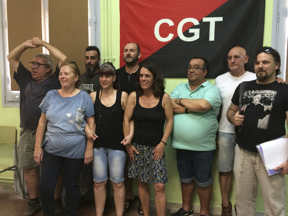 Nuevo Secretariado Permanente de la Federación Intercomarcal de la CGT de Tarragona