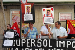 Represión sindical en Supersol