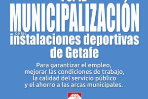 El Ayuntamiento de Getafe continuará la privatización de las Instalaciones Deportivas y además pretende dividir el servicio en tres lotes diferentes