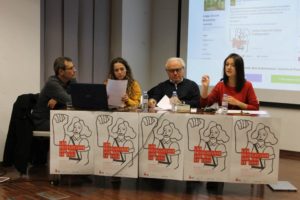 [Fotos] Jornadas Libertarias CGT-València: Bernat, Aisa y Chirivella muestran el papel central de las mujeres en las resistencias antifascistas