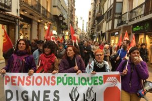 [Fotos] Castelló se manifiesta por las pensiones dignas