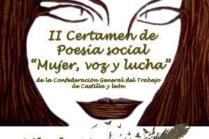 Entrega Premios II Certamen de poesía social «Mujer, voz y lucha» de CGT Castilla y León