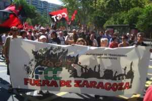 La dirección de FCC en Zaragoza vuelve a desautorizar una asamblea de jardineros y jardineras en plena licitación de la contrata