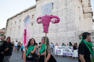 CGT Valladolid, por un aborto legal, seguro y gratuito, sin plazos ni supuestos