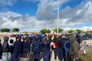 Huelga indefinida en la factoría de Airbus Illescas