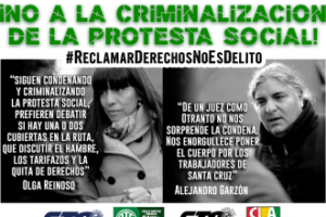 ARGENTINA | Criminalización de la protesta y persecución sindical en Santa Cruz