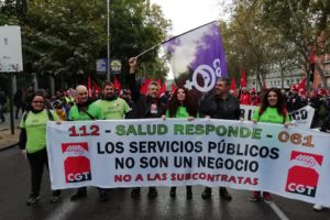 CGT convoca huelga durante el periodo navideño en Salud Responde