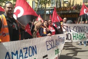 CGT pide a la DGA que vigile la normativa laboral en Amazon