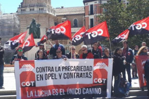 16-F: Los sindicatos CGT y STOPEL en Opel España convocan concentración