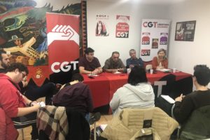 Reunión estatal de las secciones sindicales de Telepizza