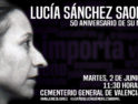 CGT homenajea a Lucía Sánchez Saornil