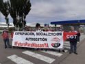Concentración solidaridad trabajador@s Nissan en Burgos