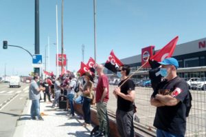 Nueva concentración en Zaragoza contra el cierre de la planta de Nissan