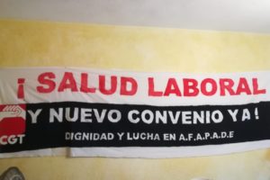 Convocan huelga indefinida en AFAPADE para exigir salud laboral y el nuevo convenio