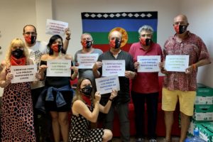 Nada que celebrar en las “Fiestas patrias” hasta que todas y todos los presos políticos mapuches estén libres en Chile