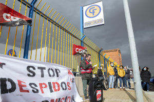 Contra los despidos en la factoría de Frenos y Conjuntos de Valladolid