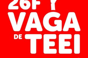 El sindicato CGT Ensenyament junto con la Plataforma d´Interines TEEI convocan la primera huelga TEEI para el viernes 26 de febrero