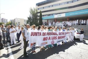 El Servicio Aragonés de Salud anuncia nuevos recortes de personal en Aragón