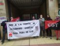 La CGT se manifiesta frente a la sede del PSOE en Murcia