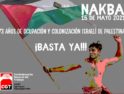 Apoyo a la huelga general palestina del 18 de mayo de 2021
