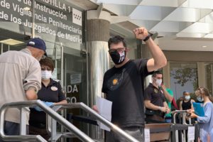 CGT manifiesta que el archivo de la causa contra el compañero detenido en la manifestación por la Sanidad Pública en febrero demuestra la arbitrariedad de las Fuerzas y Cuerpos de Seguridad del Estado en sus acciones