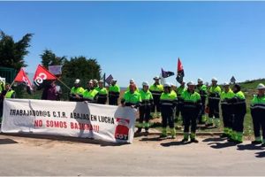 Se suspenden temporalmente las próximas huelgas en el centro de tratamiento de residuos de Abajas