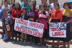 Libertad inmediata para los presos en lucha de Eloxochitlán de Flores Magón y a Fidencio Aldama en México