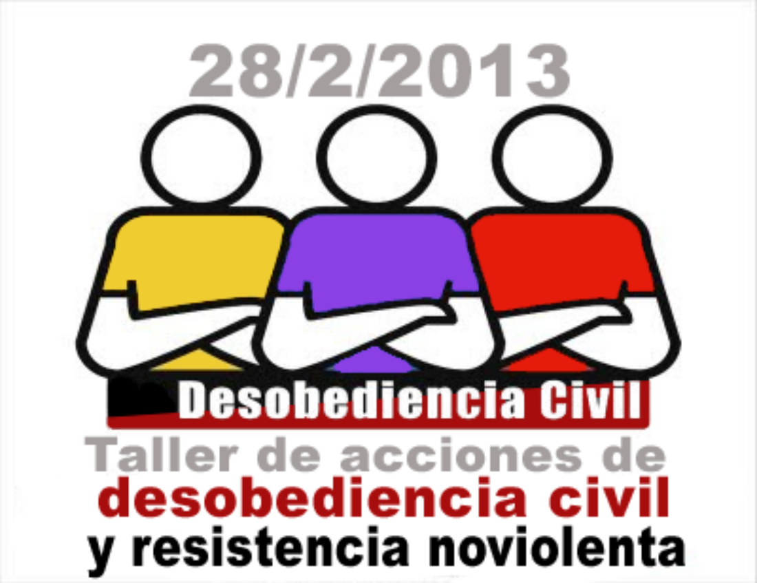 Taller de desobediencia civil en CGT-Valencia