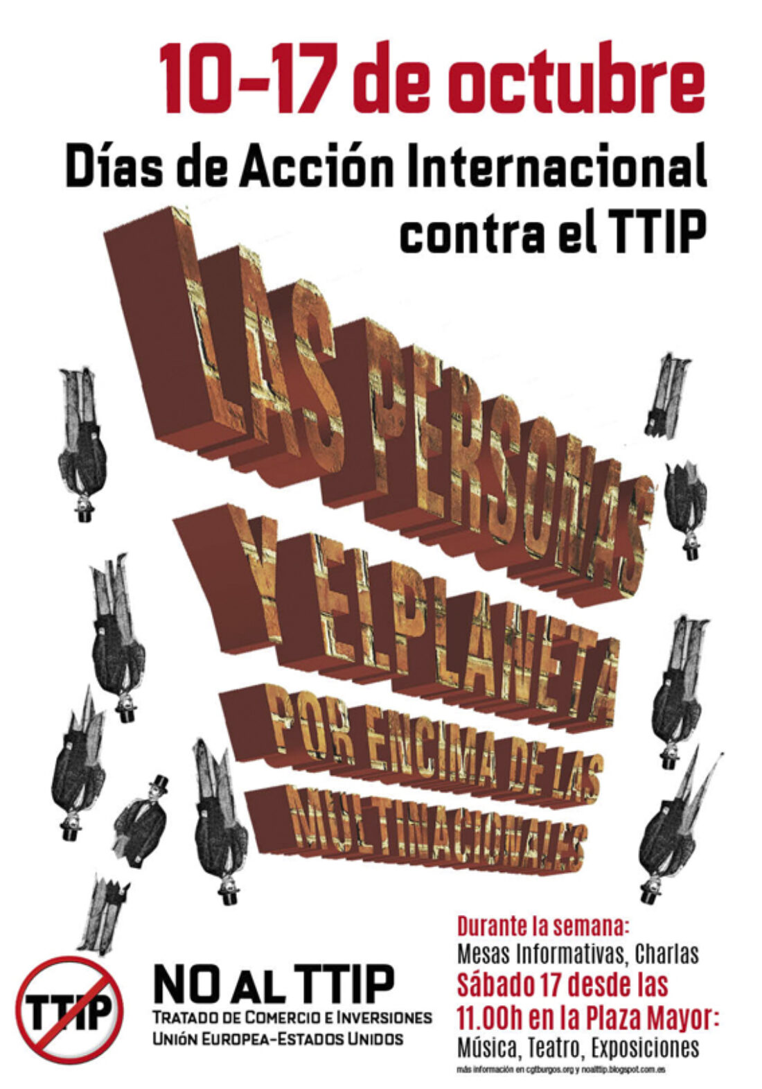 Semana de Acción contra el TTIP en Burgos