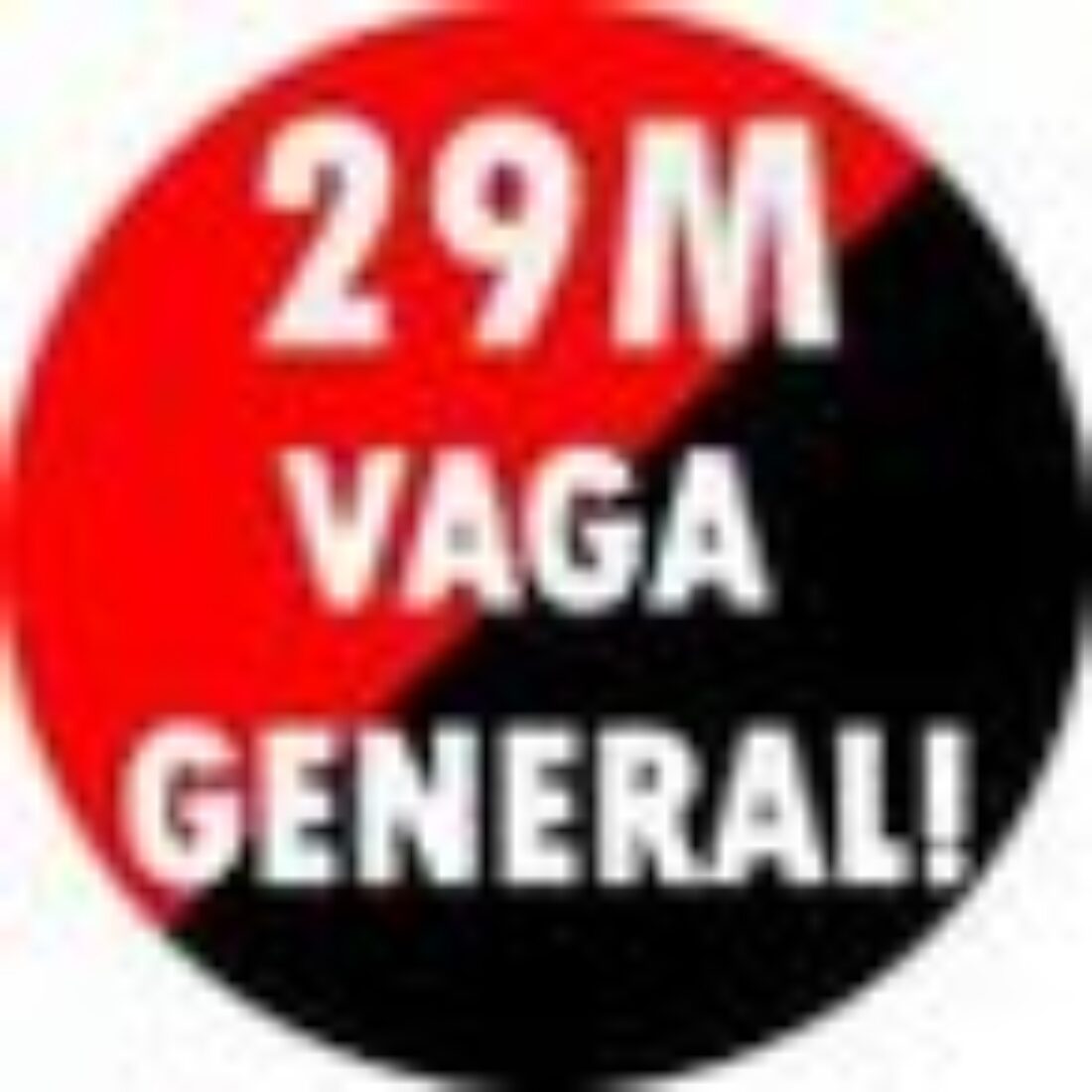 Concentración en Vilanova i la Geltrú para llamar a la huelga del 29m