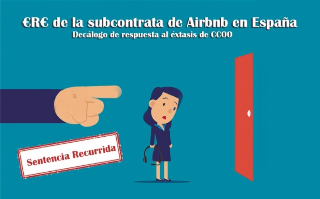 €R€ de la subcontrata de Airbnb en España