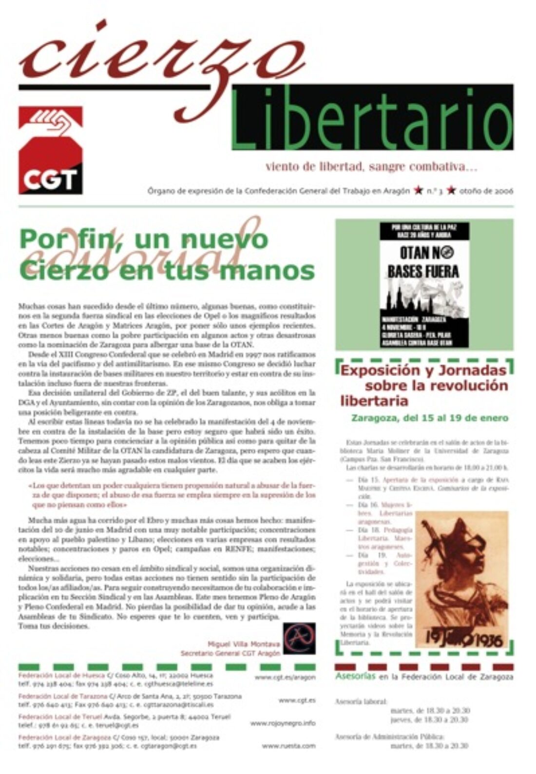 Cierzo Libertario 3 – Otoño 2006