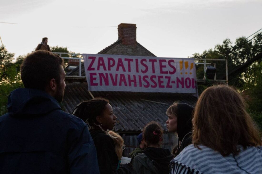 Protesta Internacional #PasoLibreZapatistas// Préfecture de Nantes #30Julio