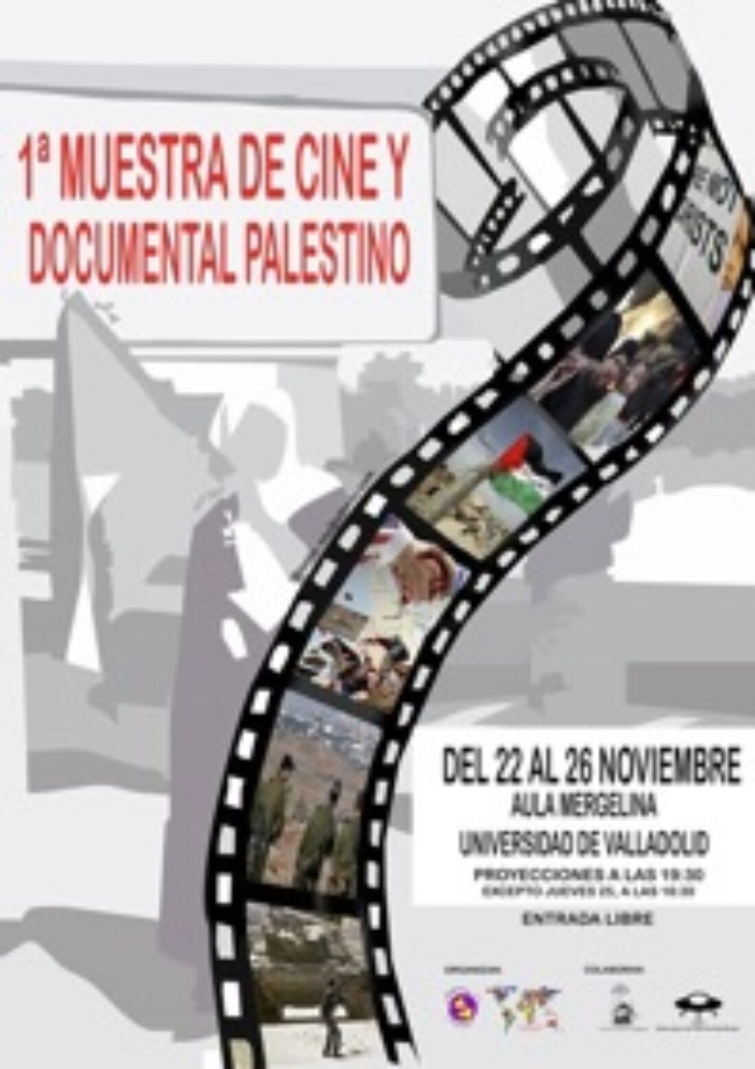 22 al 26 nov, Valladolid : 1ª Muestra de cine y documental palestino