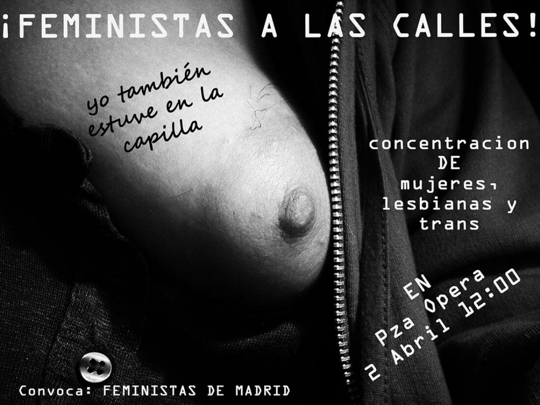 Madrid: Concentración feminista, lesbiana, trans…